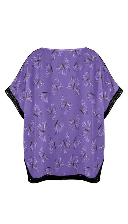 Vicky Lace Shirt Cover Up in Chrysalis