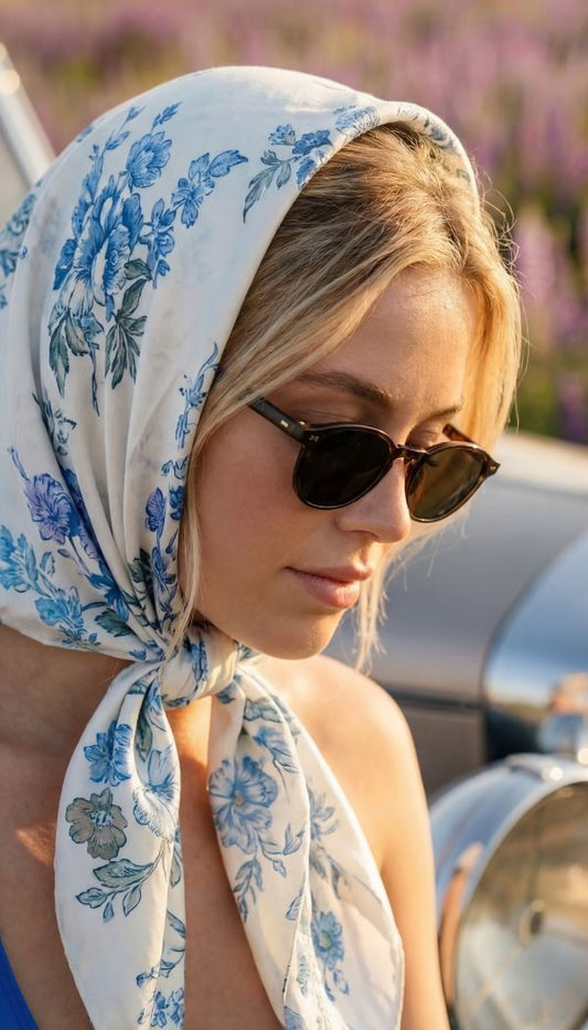 Audra Silk Scarf