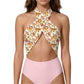 Hollie Reversible Swimsuit in Oh, Honey
