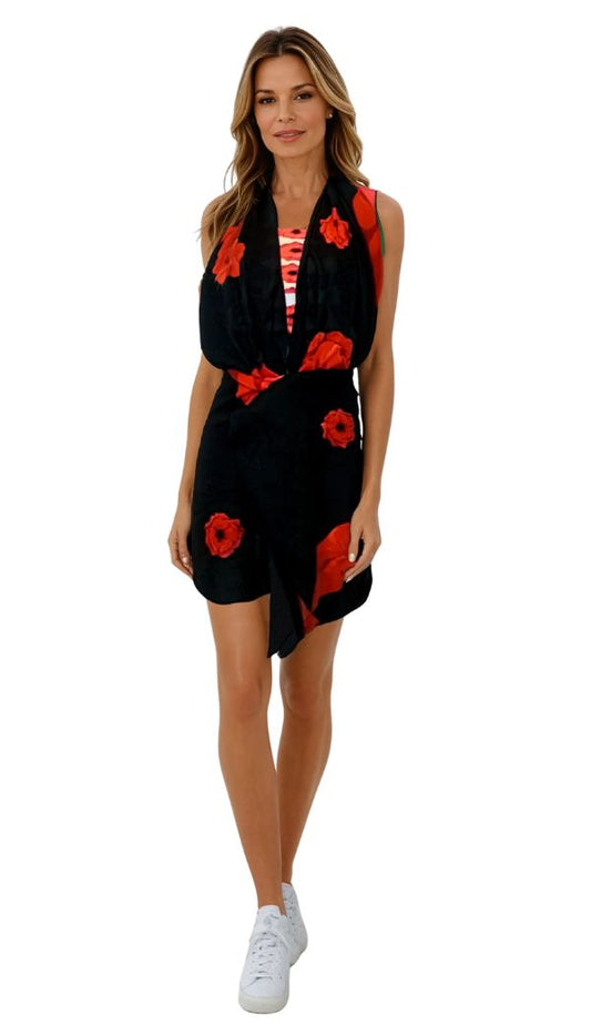 Nicolette Sarong in Very Poppy