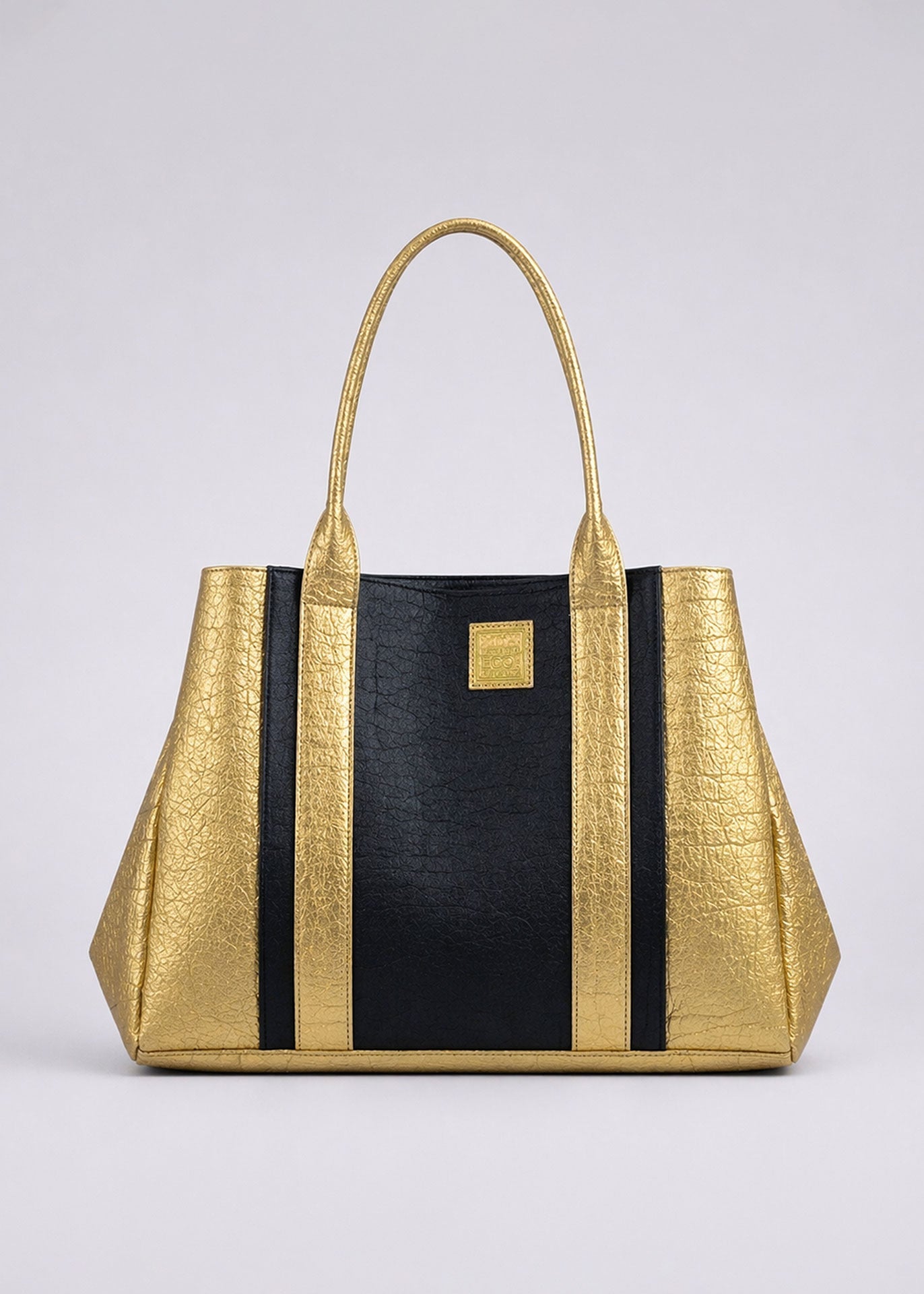 Golden Black Temiqui Tote