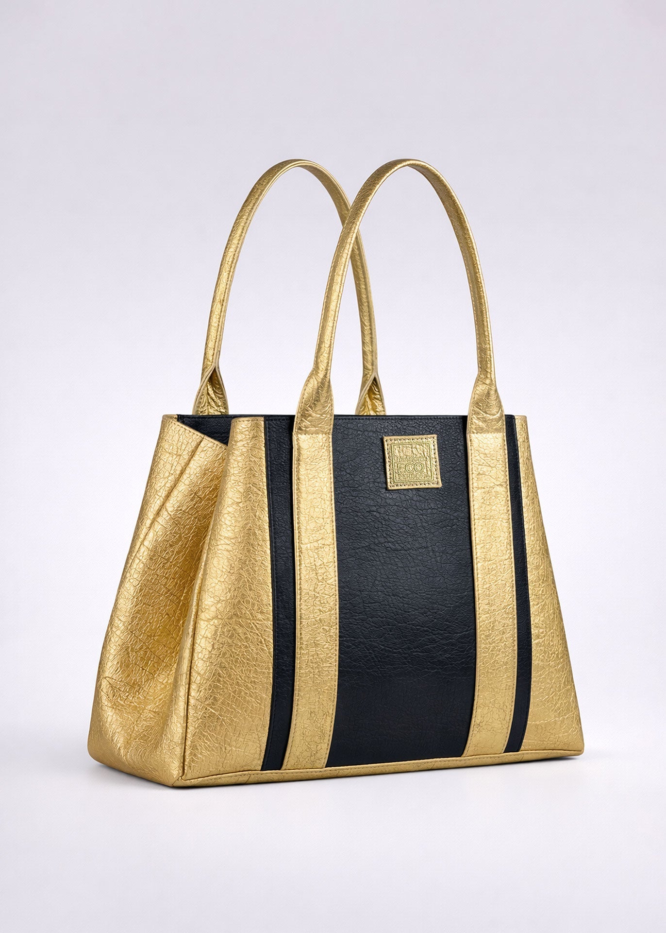 Golden Black Temiqui Tote